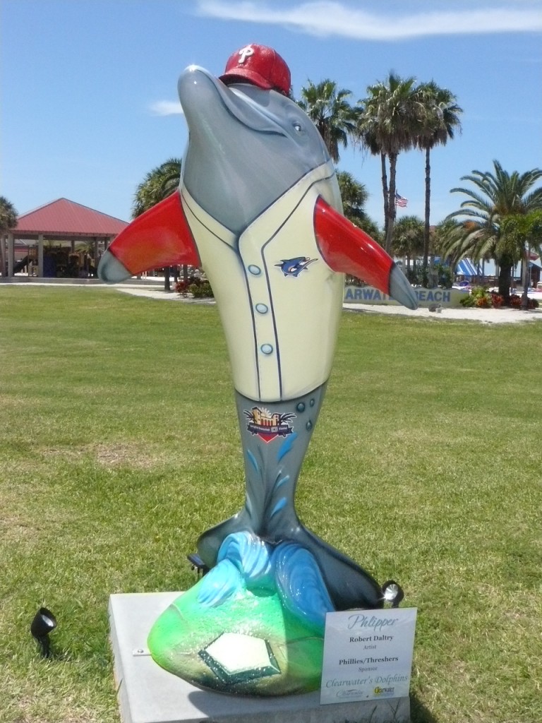Ball Player Dolphin Clearwater RNC Dolphin Display