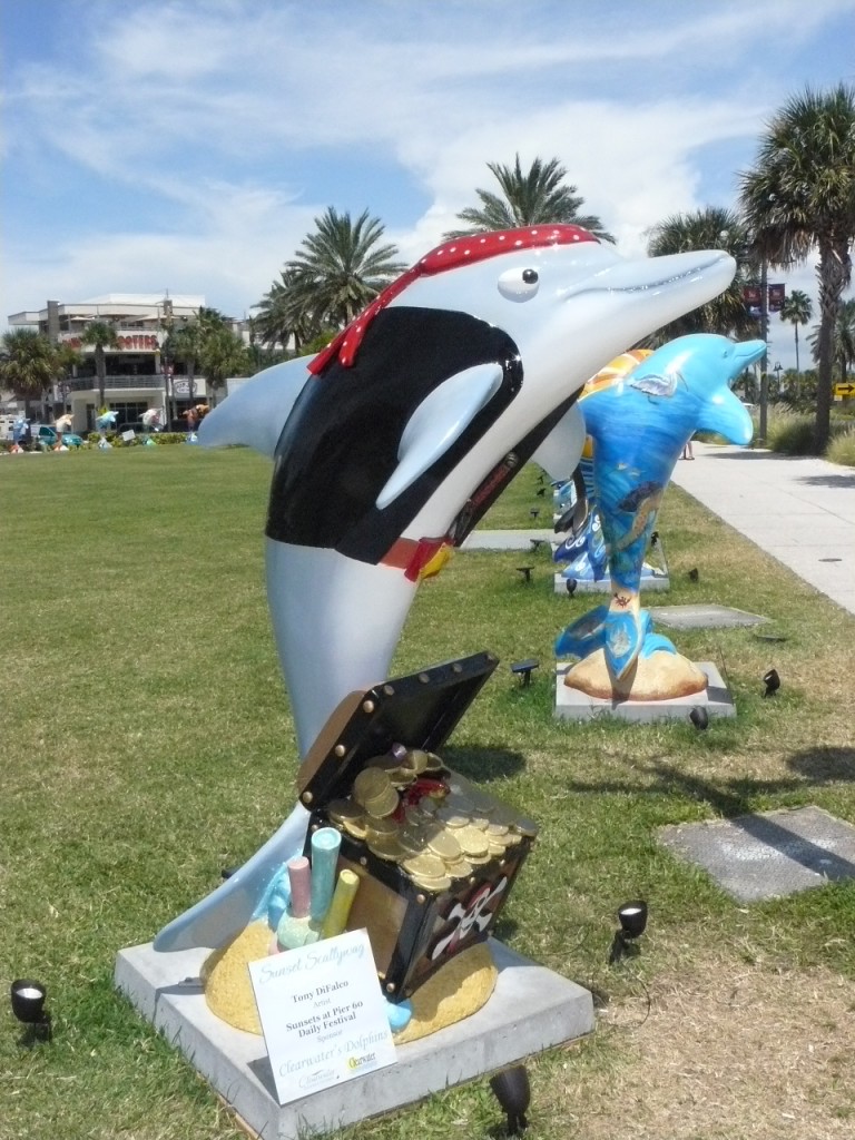 Pirate Dolphin Clearwater RNC Dolphin Display